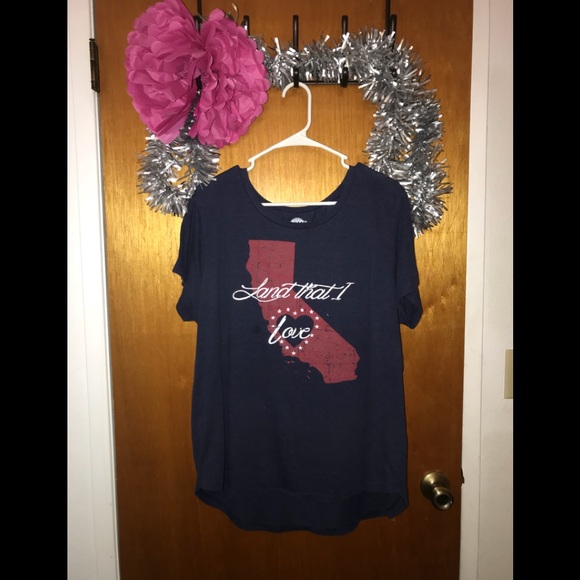 2X “Land that I 💗” Red/white/Blue - Picture 1 of 5